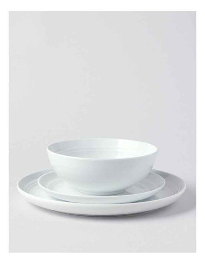 Avenue 12 Piece Dinner Set White