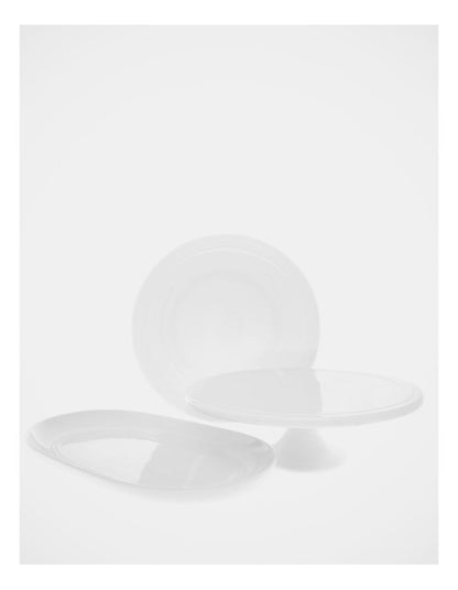Avenue Cake Stand 29.5cm in White