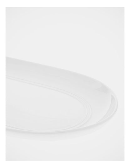 Avenue Oval Platter 36cm in White