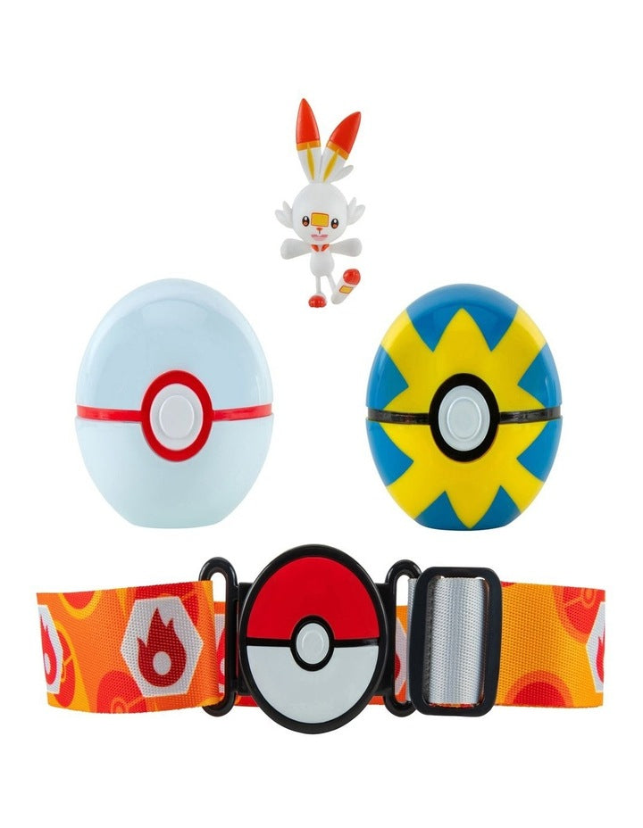 Clip and Go Poke Ball Belt Set