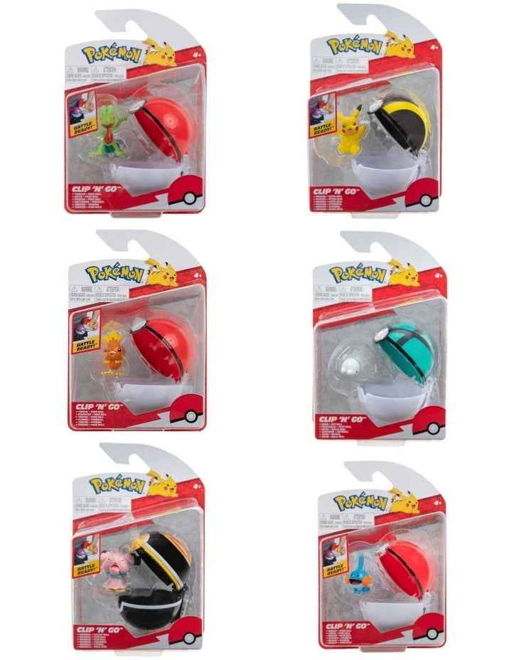 Clip And Go Poke Ball Assortment