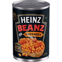 Heinz Beanz Canned Baked Beans And Sausages 420g