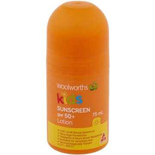 Woolworths SPF 50+ Kids Roll On Sunscreen 75mL