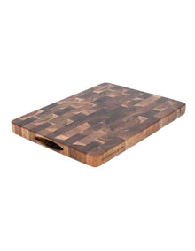 Acacia End Grain Cutting Board 40x30x3cm in Natural