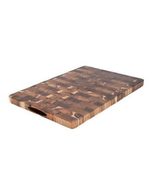 Acacia End Grain Cutting Board 50x35x3cm in Natural