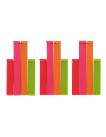 Bag Clips 12 Pack in Multi