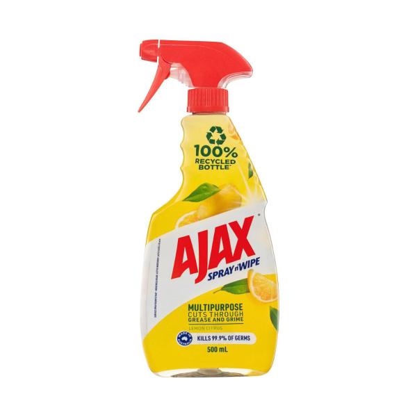 AJAX SPRAY N WIPE TRIGGER MULTIPURPOSE CLEANER 500ML