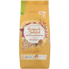 Woolworths Toasted Honey & Cinnamon Muesli 750g