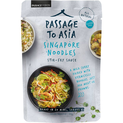 Passage To Asia Singapore Noodles 200G