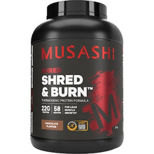 Musashi Shred & Burn Powder Chocolate 2kg