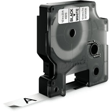 Dymo D1 Label Tape 12mm x 7M - Black on White
