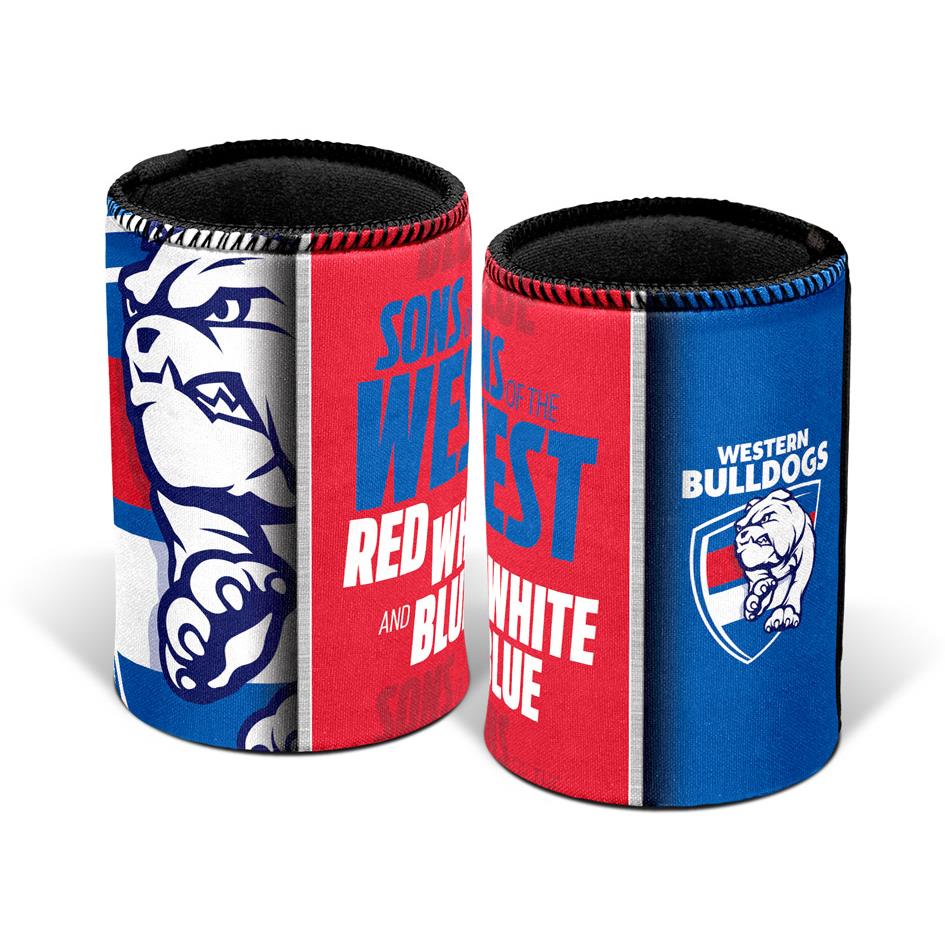 AFL - Western Bulldogs - Can Cooler/ Stubby Holder