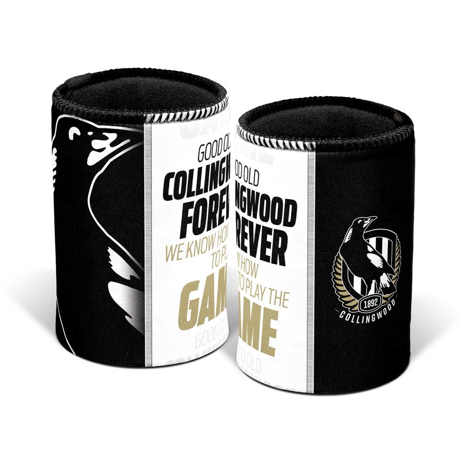 AFL - Collingwood Magpies - Can Cooler/ Stubby Holder