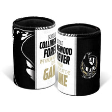 AFL - Collingwood Magpies - Can Cooler/ Stubby Holder