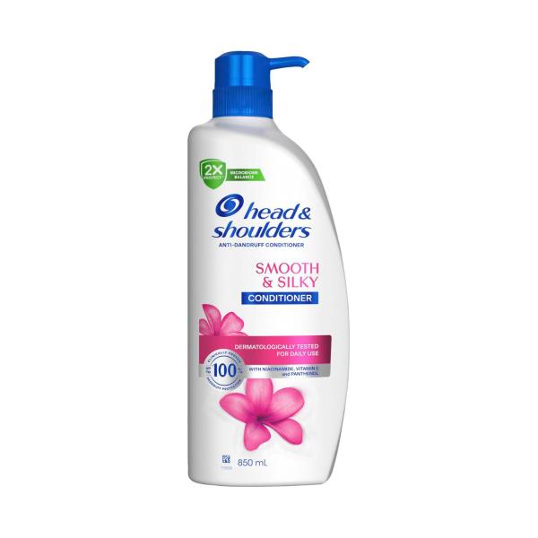 HEAD AND SHOULDERS ANTI-DANDRUFF CONDITIONER SMOOTH & SILKY 850ML