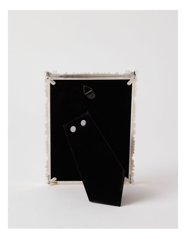 Bejewelled 10x15cm Photo Frame Silver