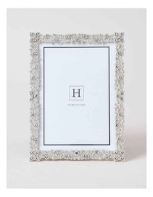 Bejewelled 13x18cm Photo Frame Silver