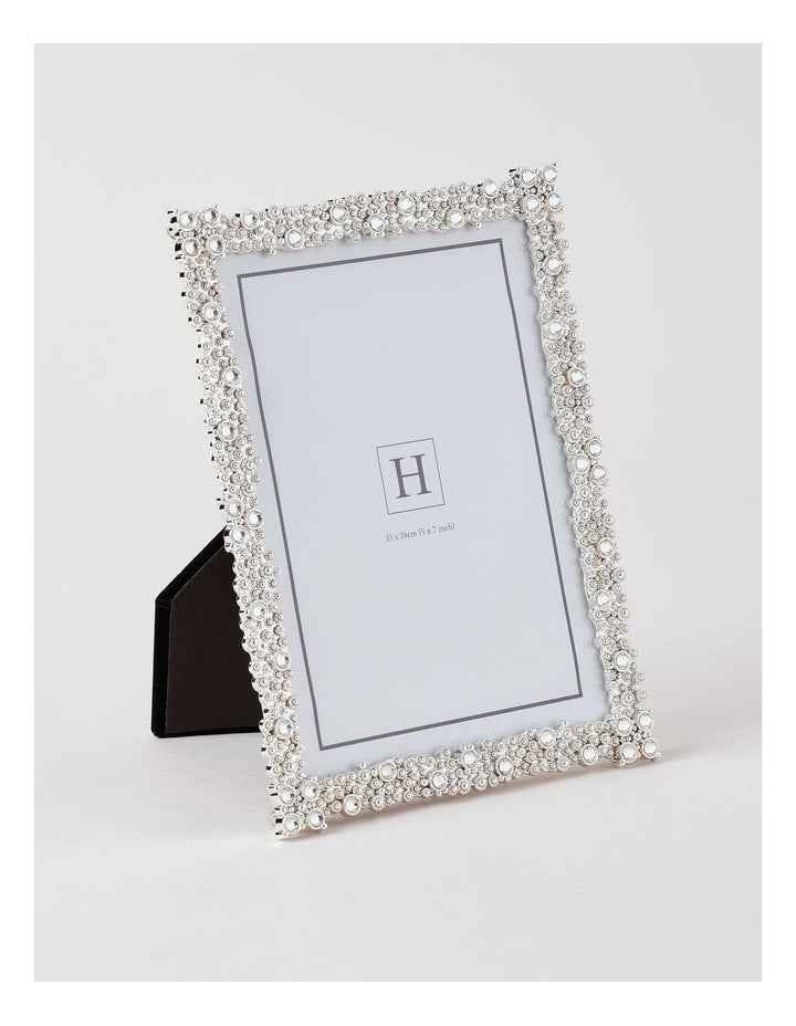 Bejewelled 13x18cm Photo Frame Silver