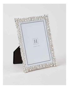 Bejewelled 13x18cm Photo Frame Silver