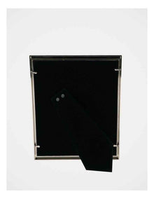 Mother of Pearl 13x18cm Shiny Metal Photo Frame Silver