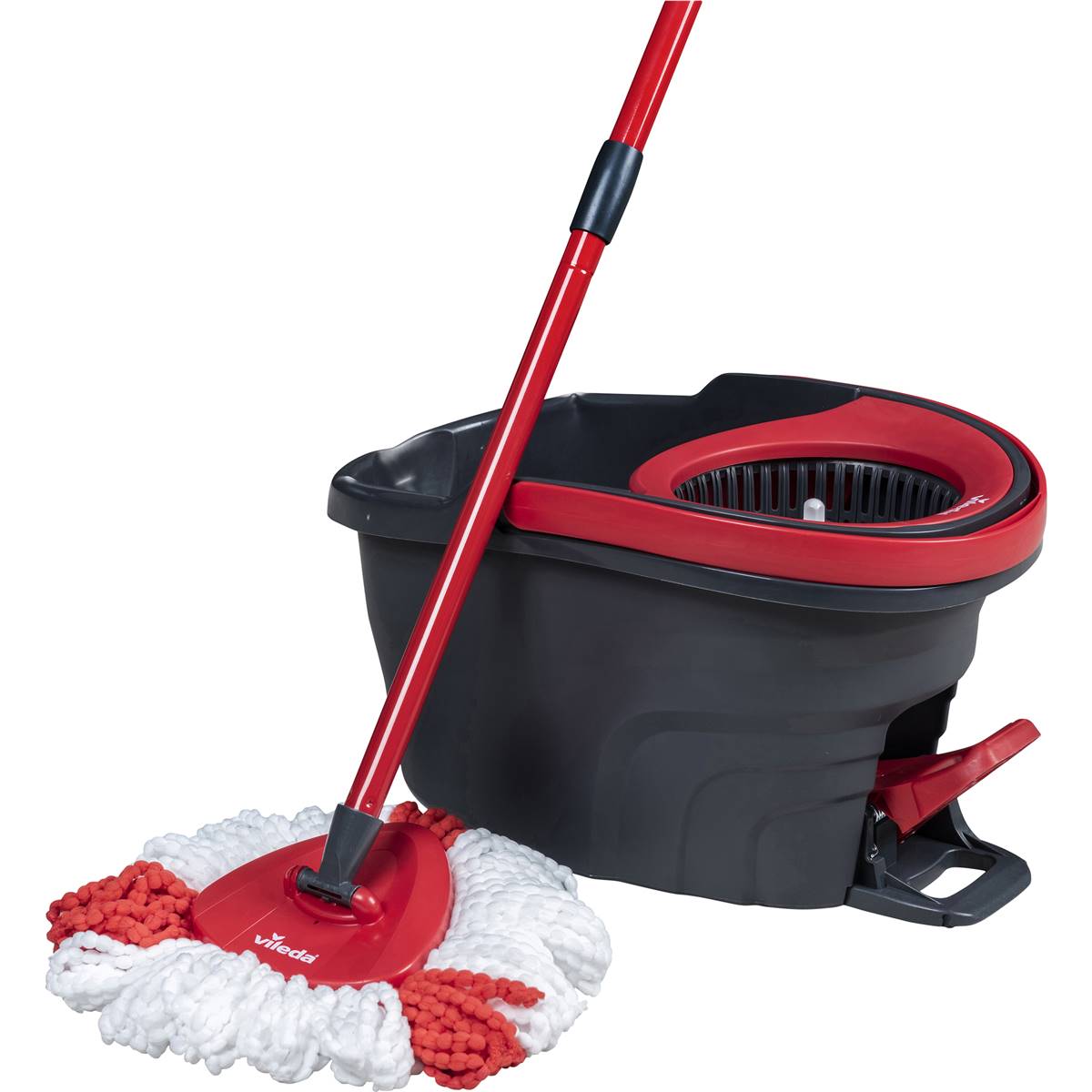 Vileda Easy Wring & Clean Turbo Spin Mop & Bucket Set Each