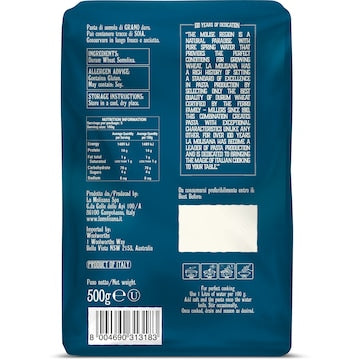 La Molisana Pastificio Extra Di Lusso Rigatoni Divini Pasta 500g