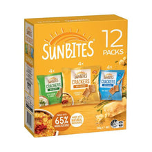 SUNBITES CRACKERS MIX KIDS' LUNCHBOX MULTIPACK 12PK 288G