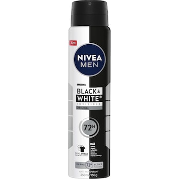 Nivea MEN Black & White Original 72hr Antiperspirant Deodorant 250mL