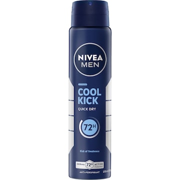 Nivea Men Cool Kick Antiperspirant Deodorant 250mL