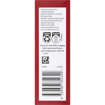 Woolworths Tomato Paste Sachet 4 pack