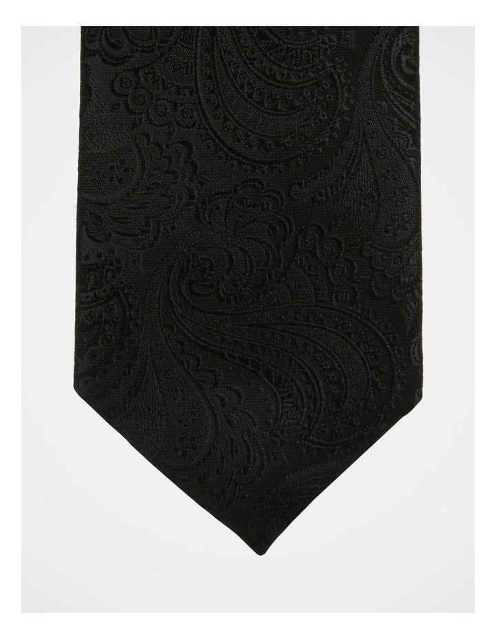 Paisley Tie in Black