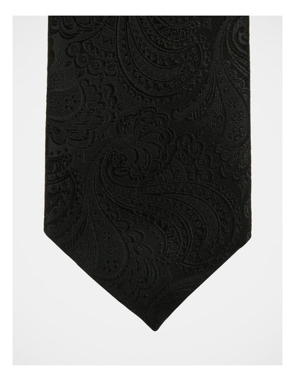 Paisley Tie in Black