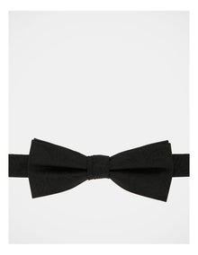 Paisley Bow Tie in Black