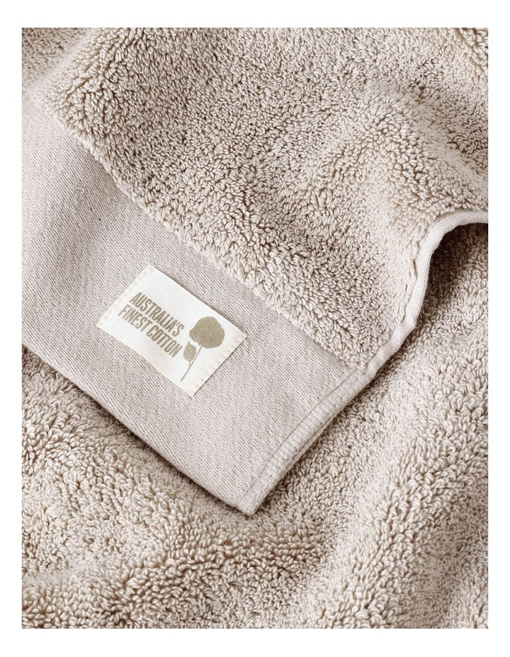 Australian Cotton Towel Range in Stone