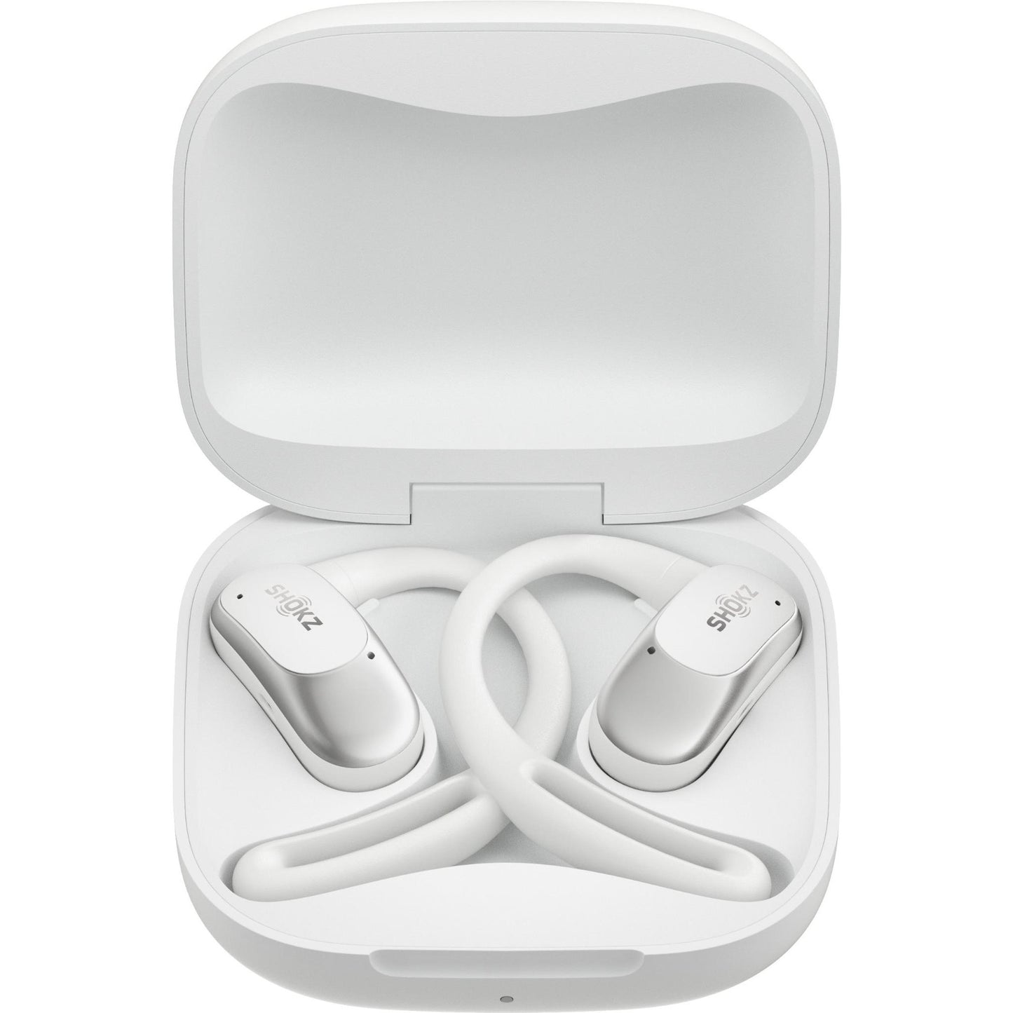 Shokz OpenFit Air Open-Ear Headphones (White)