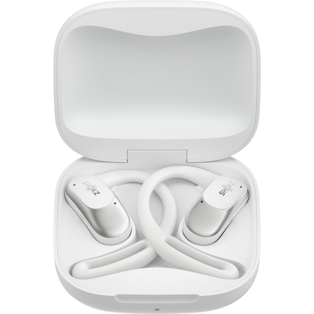 Shokz OpenFit Air Open-Ear Headphones (White)