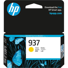 HP 937 Original Ink Cartridge (Yellow)