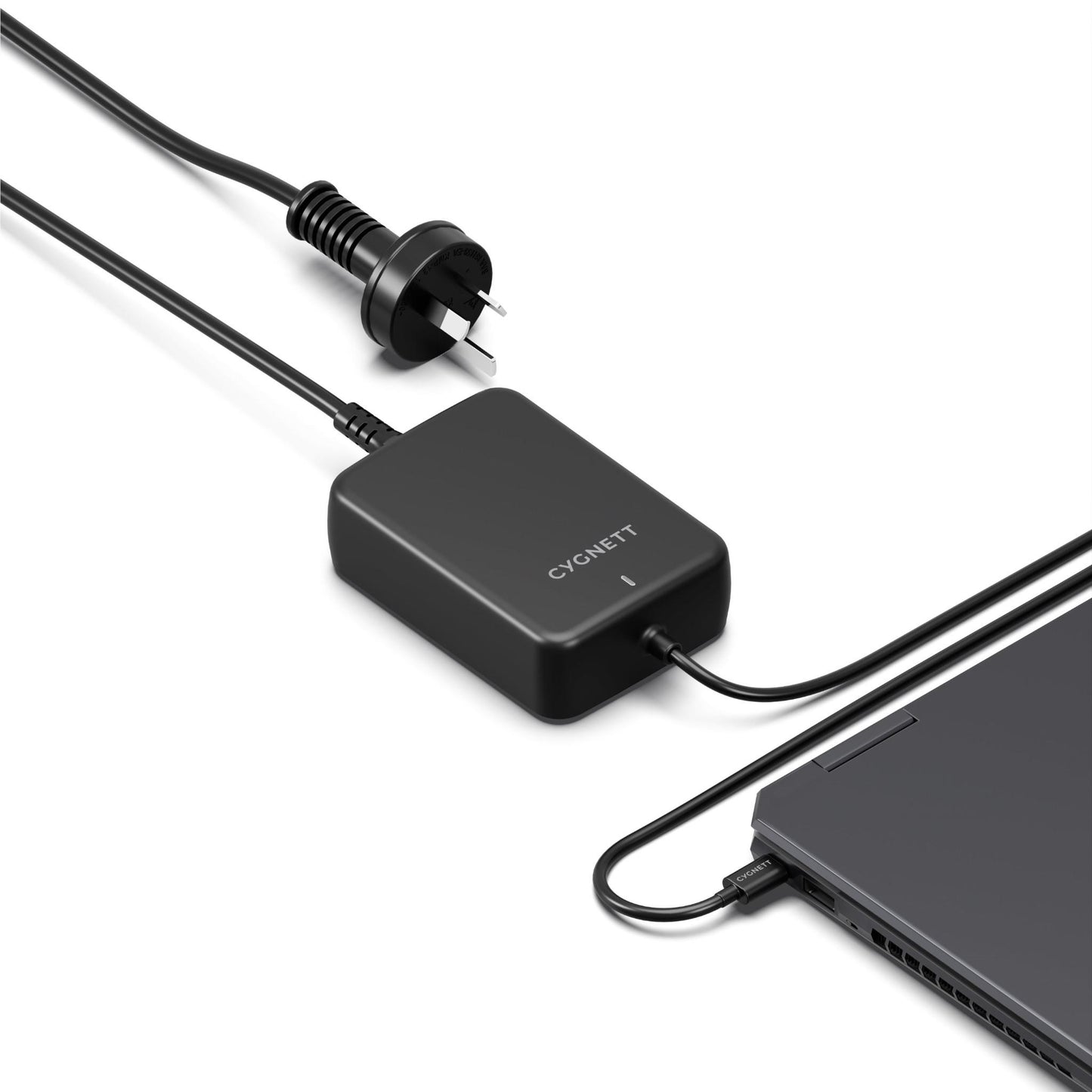 Cygnett PowerMaxx 100W GaN USB-C Laptop Charger (Black)