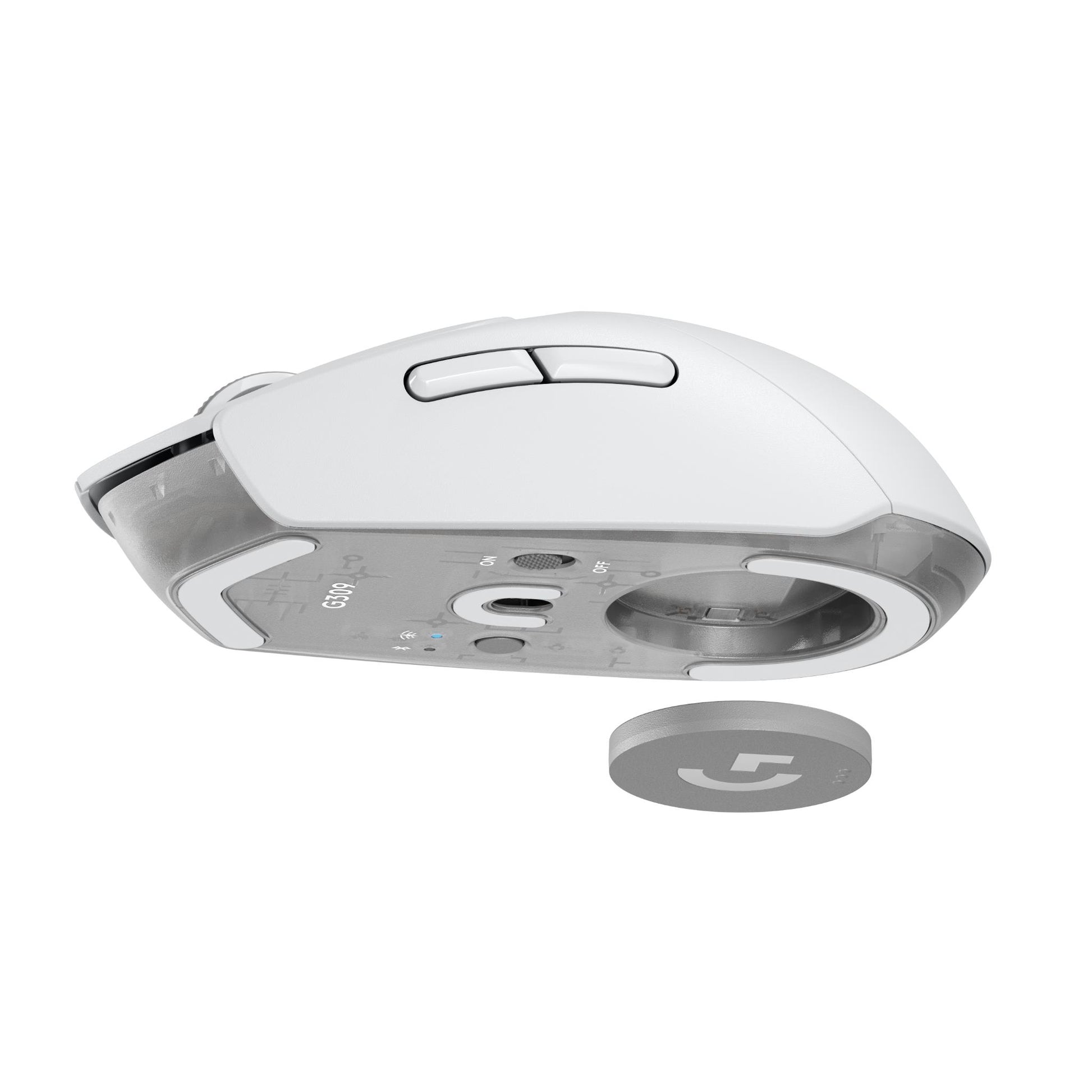 Logitech G G309 LIGHTSPEED Wireless Gaming Mouse (White)