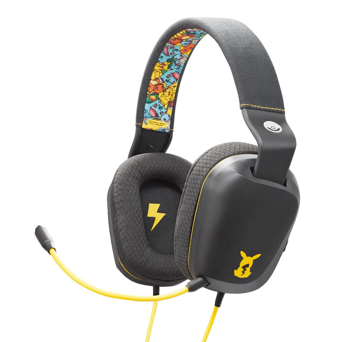 PowerA Wired Stereo Headset for Nintendo Switch (Pokémon: Kanto Friends)
