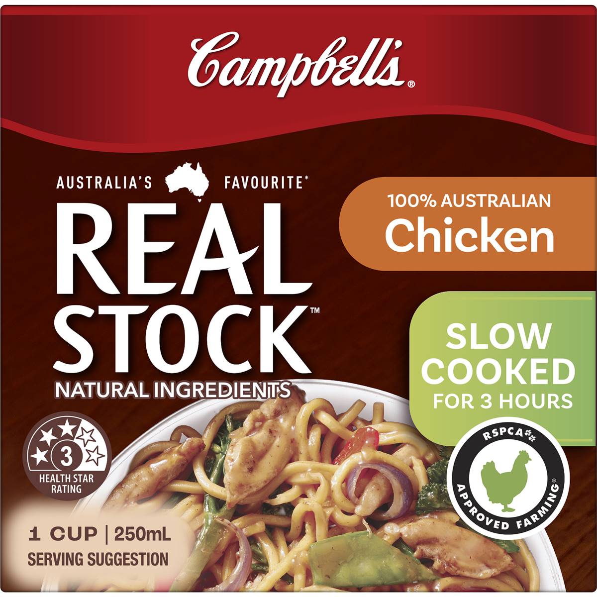Campbell's Real Stock Chicken Liquid Stock 250ml