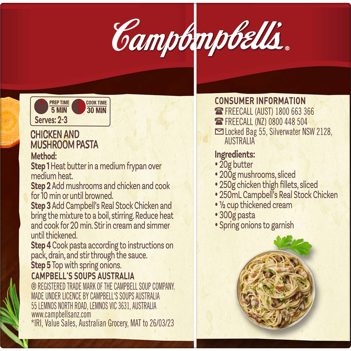 Campbell's Real Stock Chicken Liquid Stock 250ml