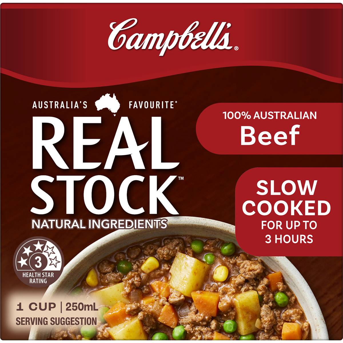 Campbell's Real Stock Beef Liquid Stock 250ml