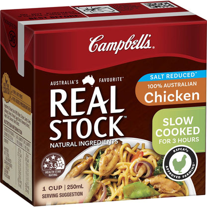 Campbell's Real Stock Salt Reduced Chicken 250ml