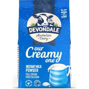 Devondale Full Cream Long Life Milk Powder UHT 1kg
