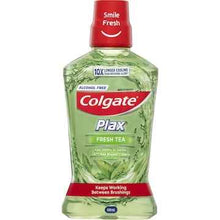 Colgate Mouthwash Fresh Tea Alcohol Free - Plax 500mL