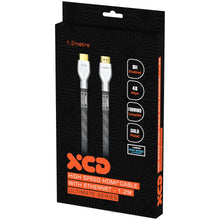XCD Ultimate Ultra High Speed Braided HDMI Cable 4K/8K 1.2m V2