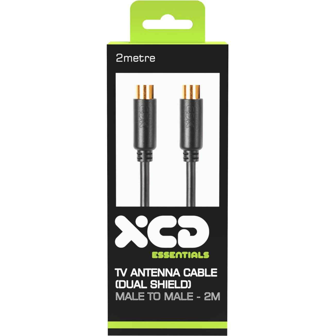 XCD Essentials Antenna Cable Dual Shield 2m V2