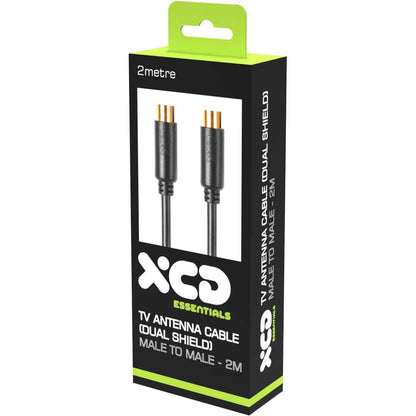 XCD Essentials Antenna Cable Dual Shield 2m V2