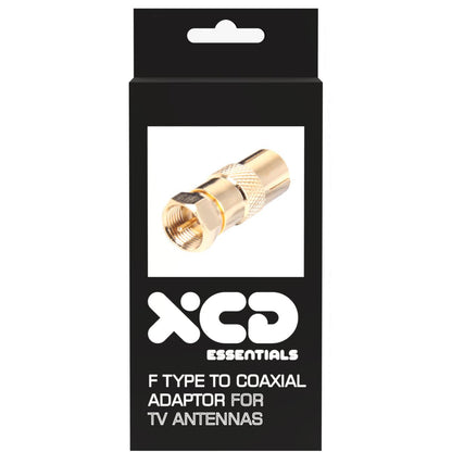 XCD F Type to Coaxial Adaptor for TV Antennas V2